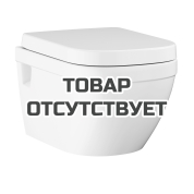 Унитаз GROHE Euro Ceramic подвесной с сиденьем, альпин-белый (39703000)