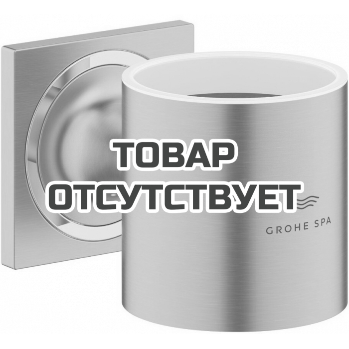Держатель стакана и дозатора жидкого мыла GROHE Allure 