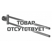 Двойной держатель для полотенца GROHE Atrio New, темный графит матовый 
