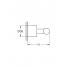 Крючок для одежды GROHE Atrio New, теплый закат 
