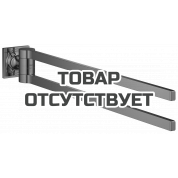 Держатель полотенец двойной GROHE Allure, темный графит глянец 