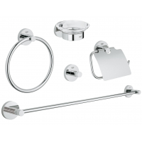 Набор аксессуаров 5 в 1, GROHE Essentials, хром
