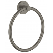Кольцо для полотенца GROHE Essentials, тёмный графит матовый 