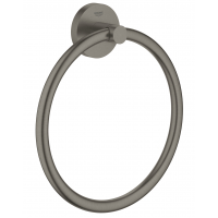 Кольцо для полотенца GROHE Essentials, тёмный графит матовый 
