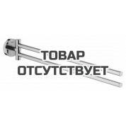 Двойной держатель для полотенца GROHE Essentials, никель глянец 