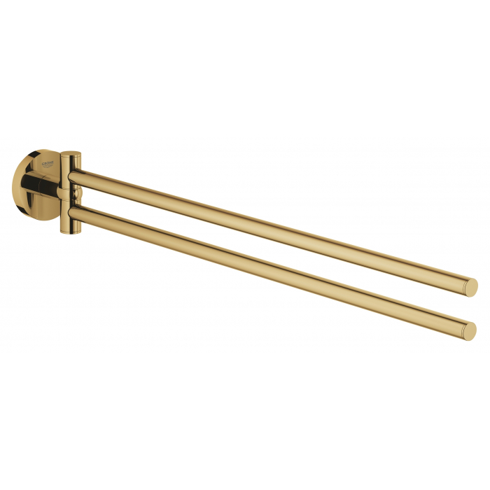 Двойной держатель для полотенца GROHE Essentials, холодный рассвет глянец (40371GL1)