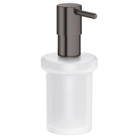 Дозатор жидкого мыла GROHE Essentials, тёмный графит глянец (40394A01)