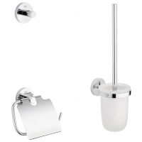 Набор аксессуаров, GROHE Essentials, 3 в 1, хром