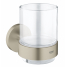 Стакан GROHE Essentials, никель матовый 