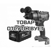 Аккумуляторная дрель-шуруповерт Milwaukee M18 FUEL FDD3-802X