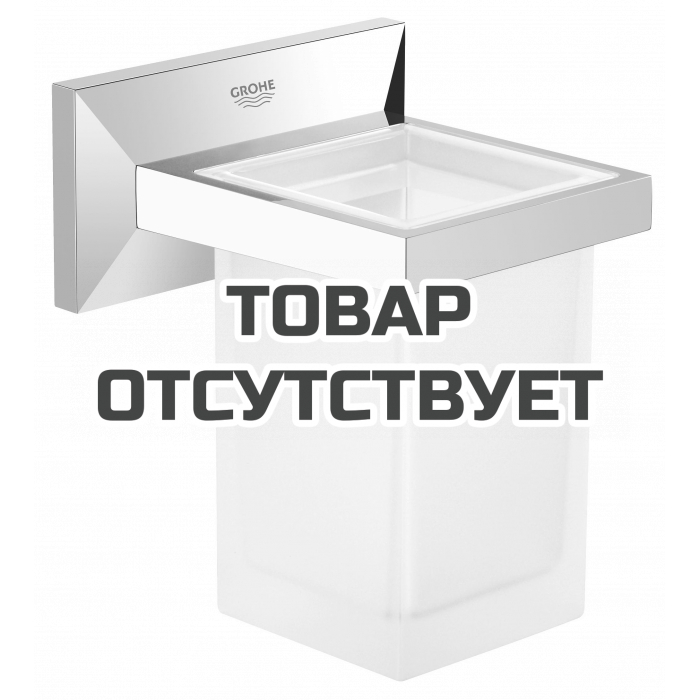 Стакан для зубных щеток с держателем GROHE Allure Brilliant, хром 