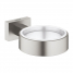 Держатель для стакана или мыльницы GROHE Essentials Cube, суперсталь 