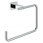 Кольцо для полотенца GROHE Essentials Cube, хром 