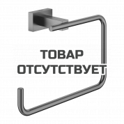 Кольцо для полотенца GROHE Essentials Cube, темный графит матовый 