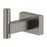 Крючок для банного халата GROHE Essentials Cube, темный графит матовый 