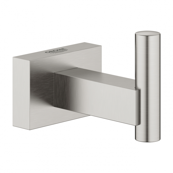 Крючок для банного халата GROHE Essentials Cube, суперсталь 