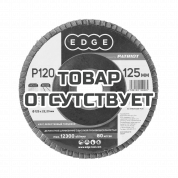 Круг лепестковый торцевой (125х22.23 мм, P120) Patriot 