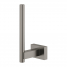 Держатель запасного рулона бумаги GROHE Essentials Cube, темный графит матовый 