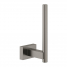 Держатель запасного рулона бумаги GROHE Essentials Cube, темный графит матовый 