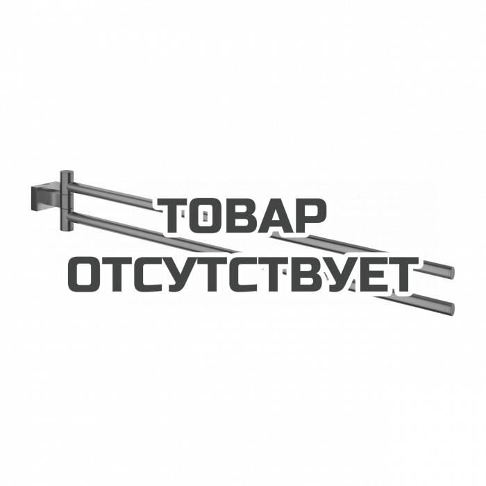 Держатель для полотенца GROHE Essentials Cube, темный графит матовый 