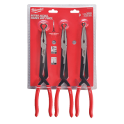 Набор длинногубцы с круглым захватом 3 ед. Milwaukee HOSE GRIP PLIERS