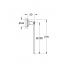 Кольцо для полотенца GROHE Essentials Authentic, хром 