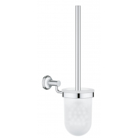 Туалетный ёршик GROHE Essentials Authentic, хром/белый 