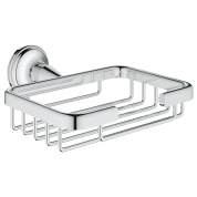 Полочка-решетка, маленькая, GROHE Essentials Authentic, хром