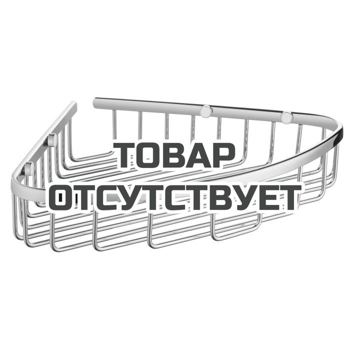 Полочка-решетка, угловая, GROHE BauCosmopolitan, 300 мм, хром