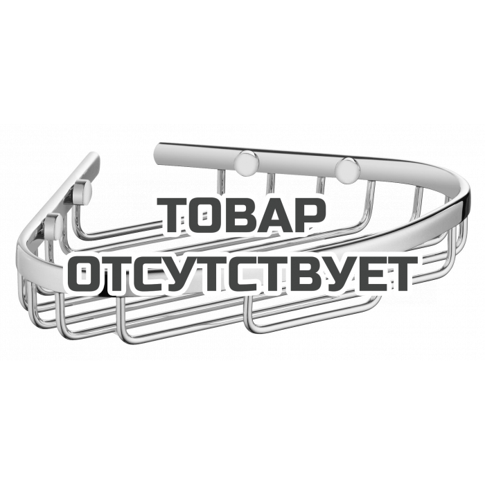 Полочка-решетка, угловая, GROHE BauCosmopolitan, хром