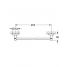 Держатель для банного полотенца, GROHE Essentials New, хром