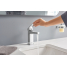 Дозатор жидкого мыла с держателем GROHE Essentials Cube, хром 