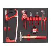 Набор инструментов общеслесарный Milwaukee GENERAL TOOLING FOAM SET - 15 PC