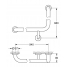 Поручень для ванны угловой GROHE Essentials 940x600 мм, хром 