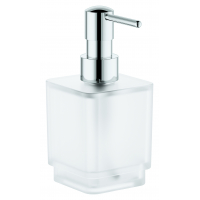 Дозатор жидкого мыла GROHE Selection Cube, хром 