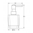 Дозатор жидкого мыла GROHE Selection Cube, хром 