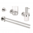Набор аксессуаров GROHE Essentials New 4 в 1, хром 