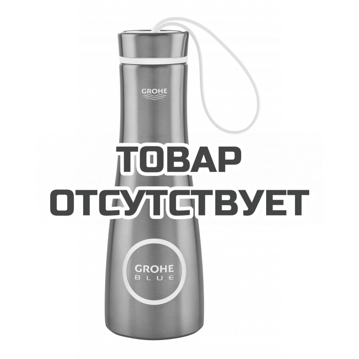 Бутылка для воды из нержавеющей стали GROHE Blue, теплый закат матовый 