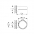 Держатель для стакана GROHE Selection, теплый закат матовый 