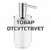 Дозатор жидкого мыла GROHE Selection, хром/прозрачный белый 