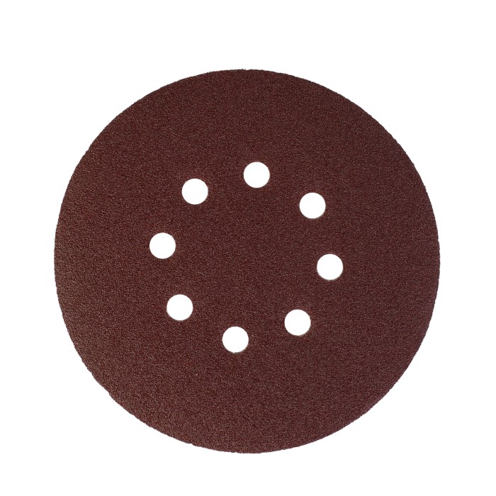 Круг шлифовальный на липучке (150 мм, Р100, 8 отв.) Patriot