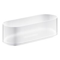 Полочка для душа GROHE Selection, без держателя, прозрачный белый 