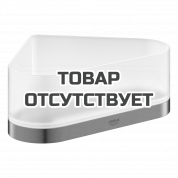 Полочка для душа GROHE Selection, угловая с держателем, темный графит матовый 