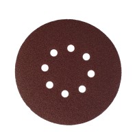 Круг шлифовальный на липучке (150 мм, Р60, 8 отв.) Patriot