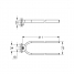 Держатель для полотенца GROHE Selection, двойной, суперсталь 
