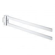 Держатель для полотенца GROHE Selection двойной, поворотный, хром 