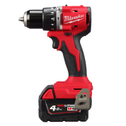 Аккумуляторная компактная ударная дрель-шуруповерт Milwaukee M18 BLPDRC-402C