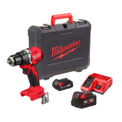 Аккумуляторная компактная ударная дрель-шуруповерт Milwaukee M18 BLPDRC-422C