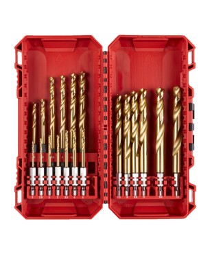 Набор сверл по металлу RedHEX&trade; HSS-TiN набор 19ед. (2-10мм) GEN II