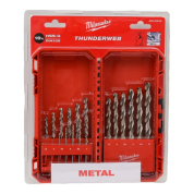 Набор сверл по металлу Milwaukee  THUNDERWEB&trade; HSS-G набор 19ед. (1-10мм) GEN III